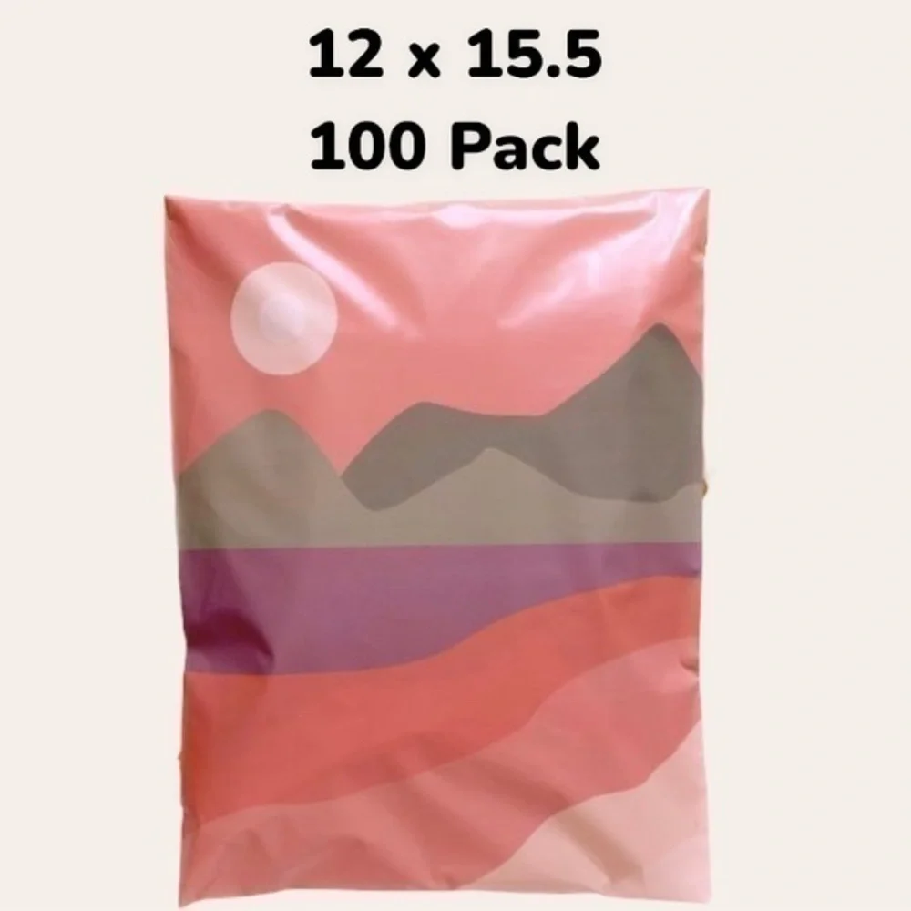 100 Pack of 12x15.5 “Sedona Nights” PolyMailers - Shipping Supplies, Mailers